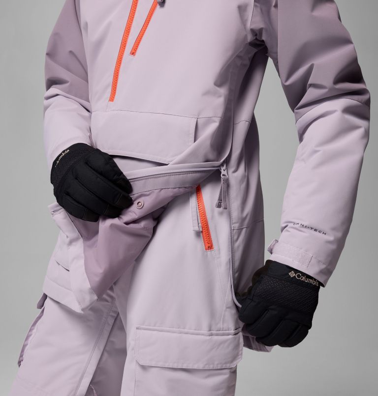 Coreshot wasserdichter isolierter Ski Anorak für Frauen, Color: Lavender Pearl, Shale Purple, image 6