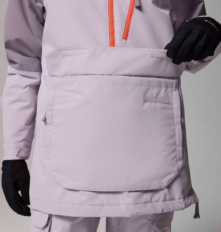 Coreshot wasserdichter isolierter Ski Anorak für Frauen, Color: Lavender Pearl, Shale Purple, image 9