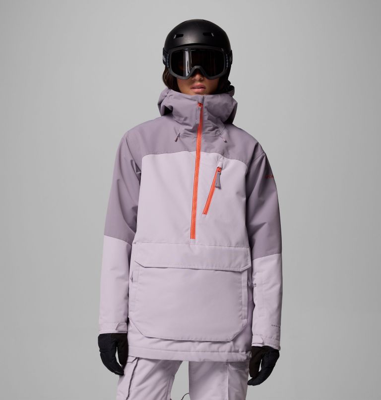 Coreshot wasserdichter isolierter Ski Anorak für Frauen, Color: Lavender Pearl, Shale Purple, image 1