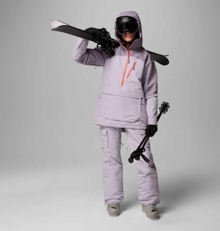 Coreshot wasserdichter isolierter Ski Anorak für Frauen, Color: Lavender Pearl, Shale Purple, image 2