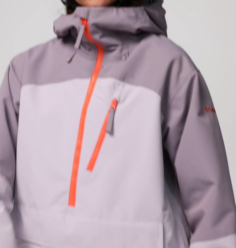 Coreshot wasserdichter isolierter Ski Anorak für Frauen, Color: Lavender Pearl, Shale Purple