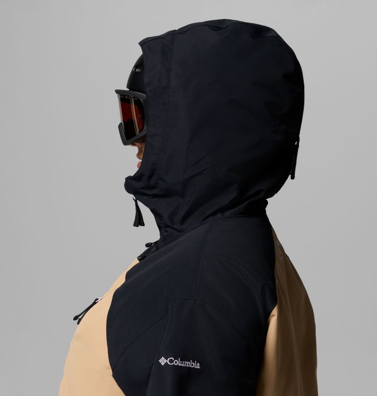 Women's Coreshot Anorak - Plus Size, Color: Canoe, Black, image 11