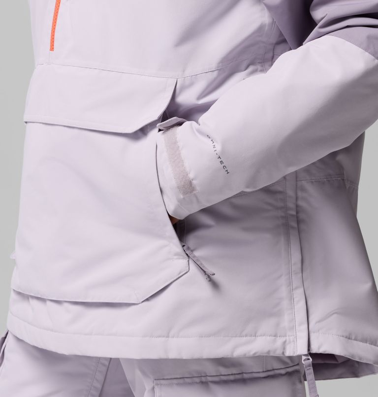 Women's Coreshot Anorak - Plus Size, Color: Lavender Pearl, Shale Purple, image 7
