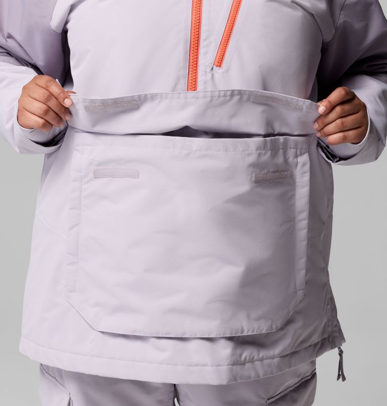Women's Coreshot Anorak - Plus Size, Color: Lavender Pearl, Shale Purple, image 8
