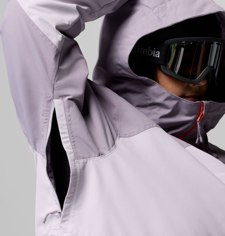 Women's Coreshot Anorak - Plus Size, Color: Lavender Pearl, Shale Purple, image 10