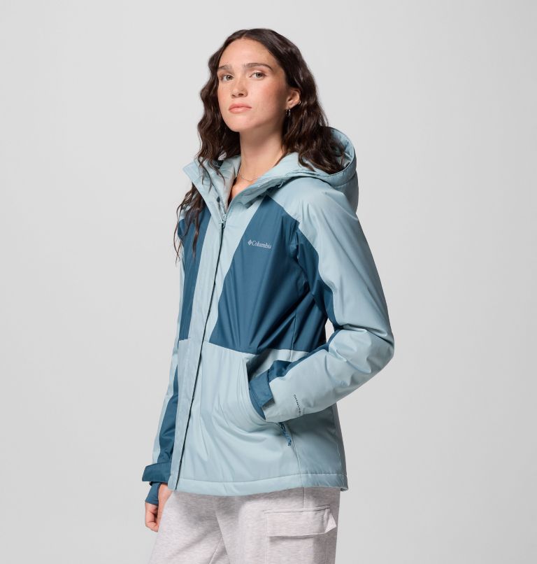 Women's Tipton Peak IV Insulated Jacket, Color: Everblue, Crushed Blue, image 4