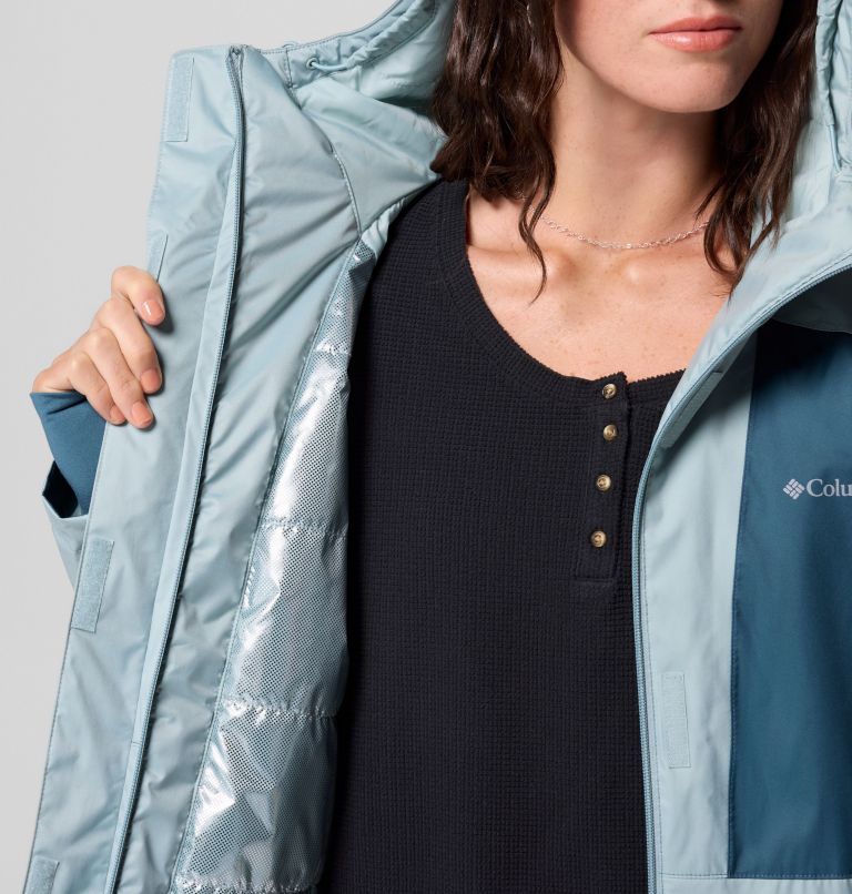 Women's Tipton Peak IV Insulated Jacket, Color: Everblue, Crushed Blue, image 6