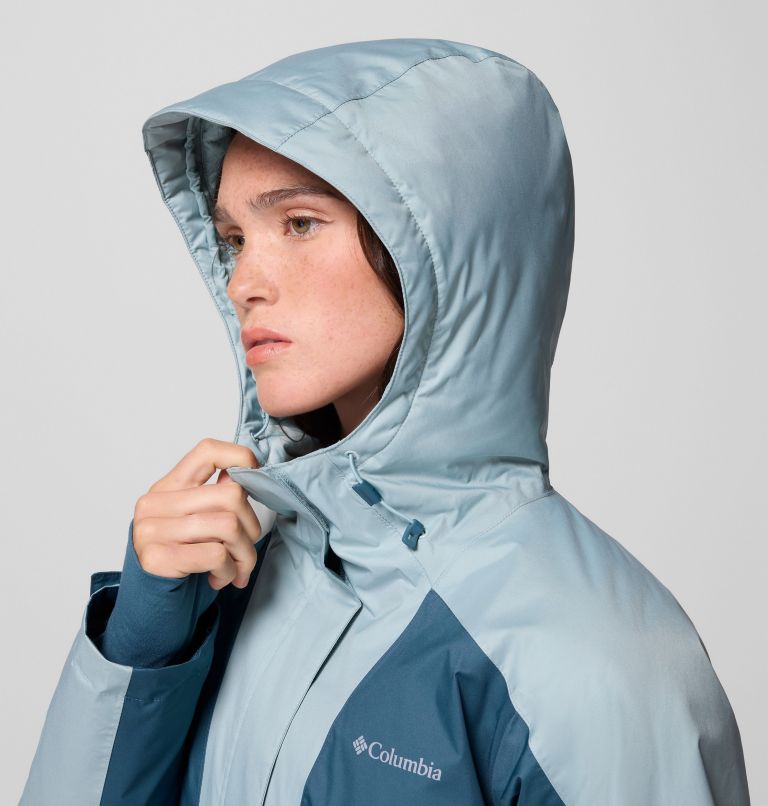 Women's Tipton Peak IV Insulated Jacket, Color: Everblue, Crushed Blue, image 10