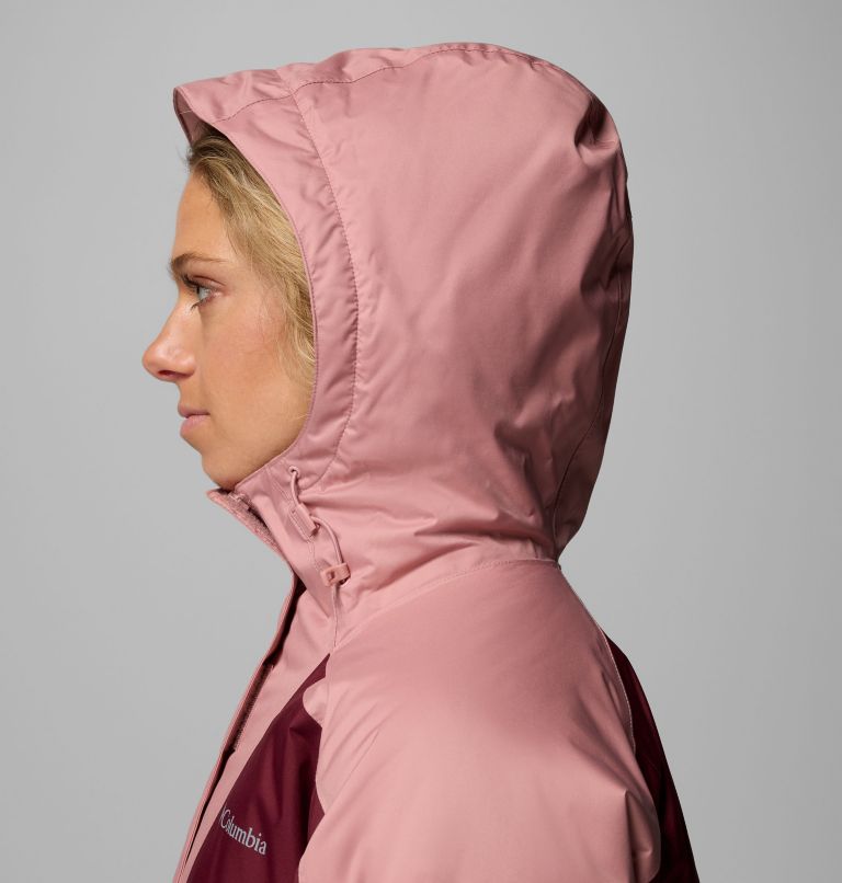 Women's Tipton Peak IV Insulated Jacket, Color: Rich Wine, Eraser Pink, image 8