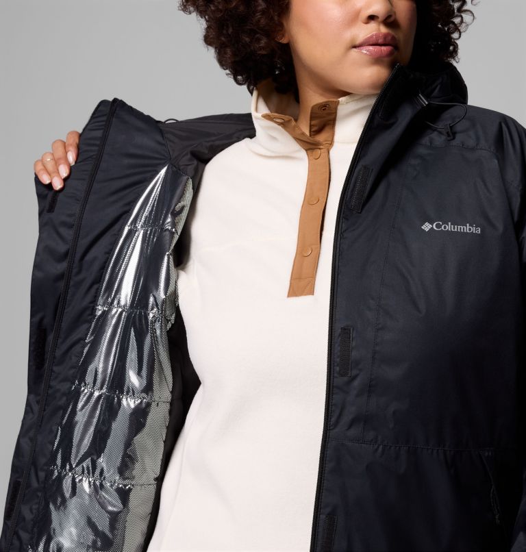 Women's Tipton Peak IV Insulated Jacket - Plus Size, Color: Black, image 6