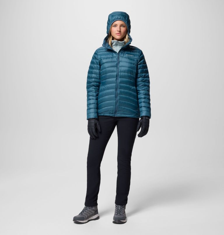 Corelite Down Hooded Jacket | 429 | XL, Color: Everblue, image 2