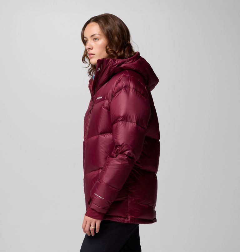 Cloudview Down Hooded Jacket | 624 | M, Color: Rich Wine, image 4