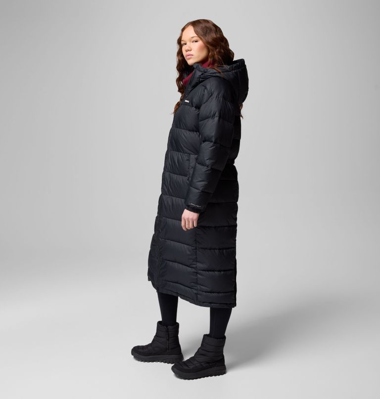 Women's Pike Lake III Long Jacket, Color: Black, image 3