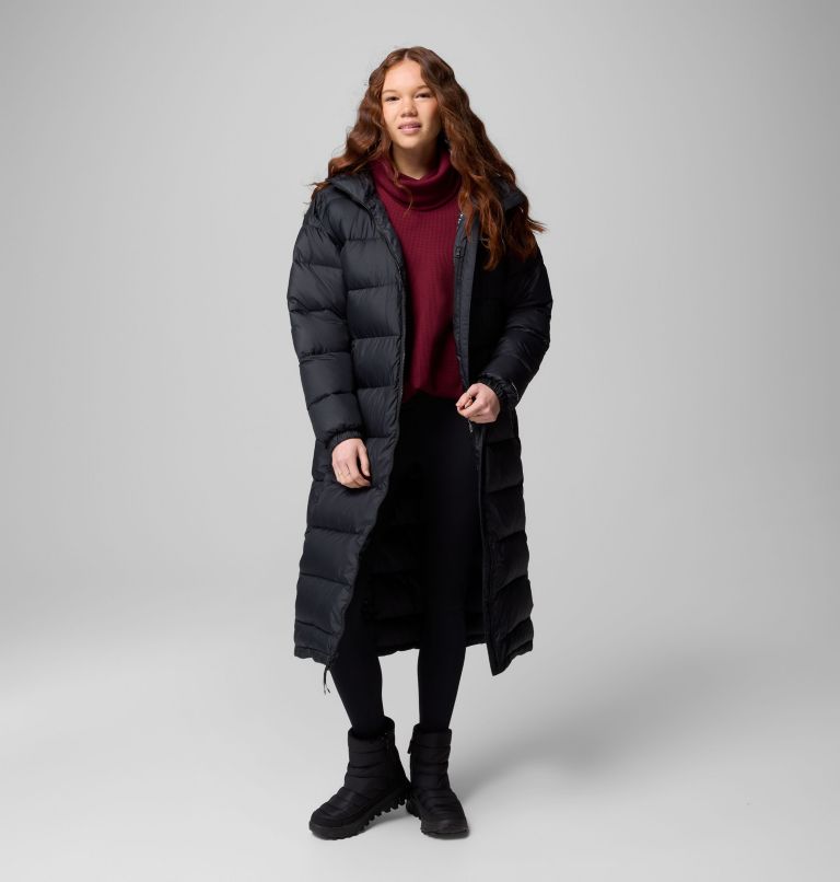 Women's Pike Lake III Long Jacket, Color: Black, image 4