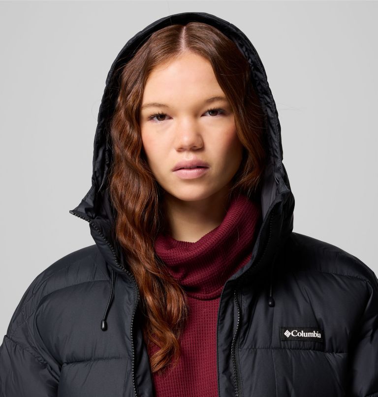 Women's Pike Lake III Long Jacket, Color: Black, image 5