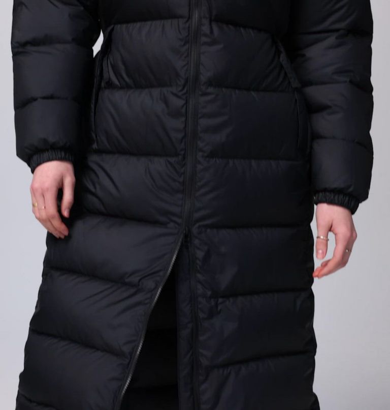 Women's Pike Lake III Long Jacket, Color: Black