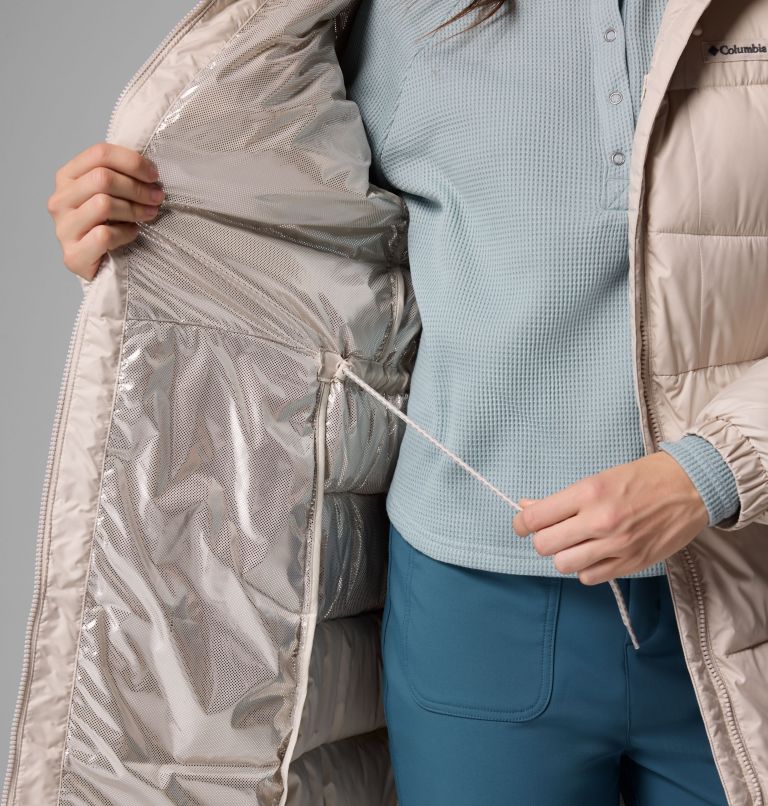 Women's Pike Lake III Long Jacket, Color: Dark Stone, image 8