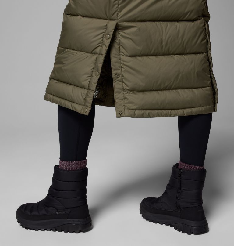 Women's Pike Lake III Long Jacket, Color: Stone Green, image 10