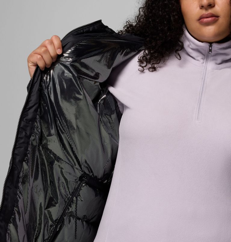 Women's Pike Lake III Long Jacket - Plus Size, Color: Black, image 6