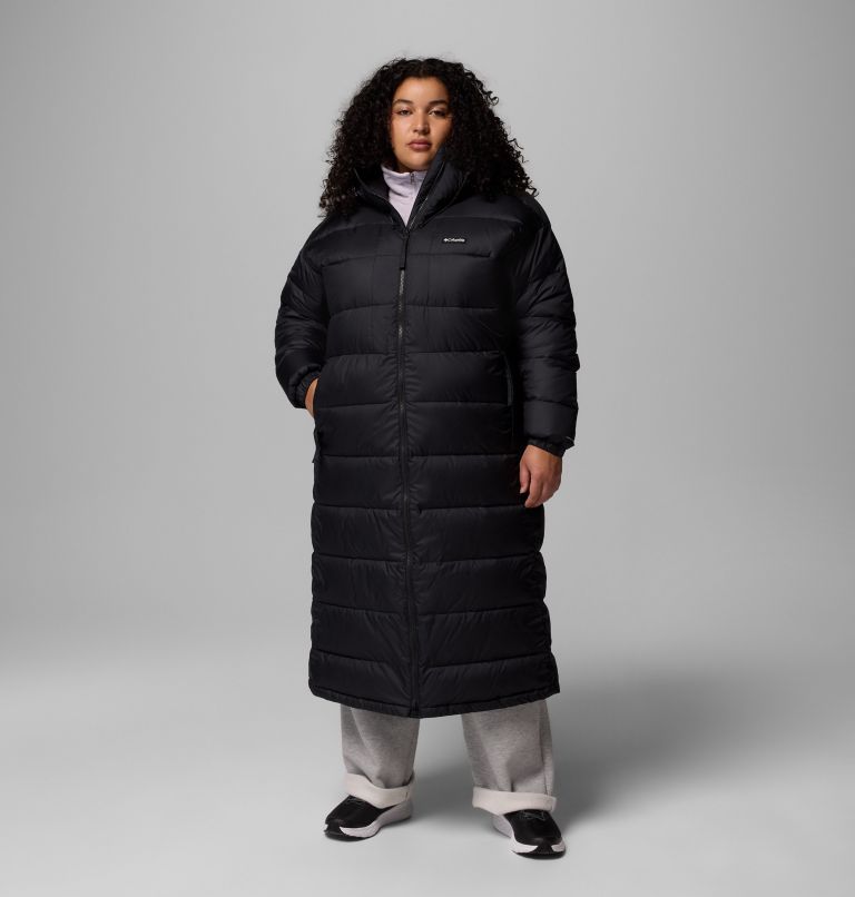 Women's Pike Lake III Long Jacket - Plus Size, Color: Black, image 2