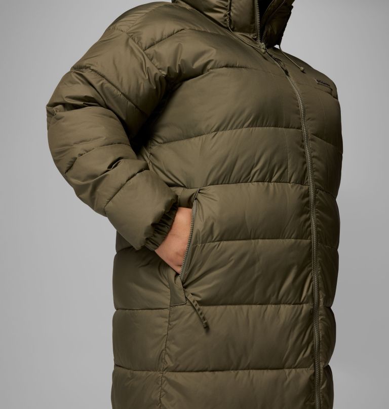 Women's Pike Lake III Long Jacket - Plus Size, Color: Stone Green, image 10