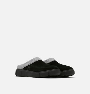 SOREL EXPLORER III Women's Mule, Color: Black, Black, image 2