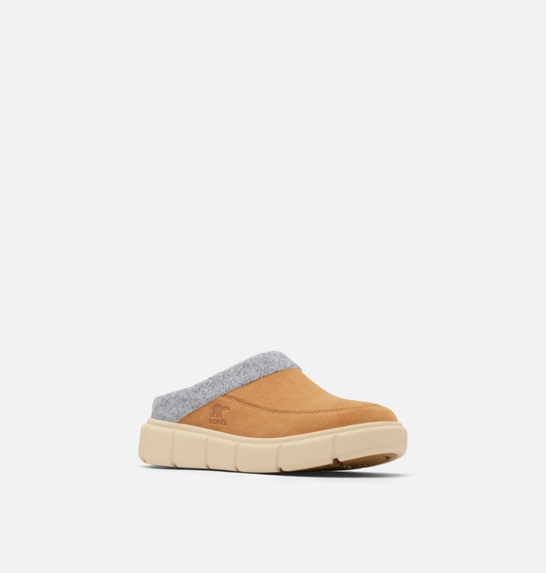SOREL EXPLORER III Women's Mule, Color: Tawny Buff, Gum 17, image 7