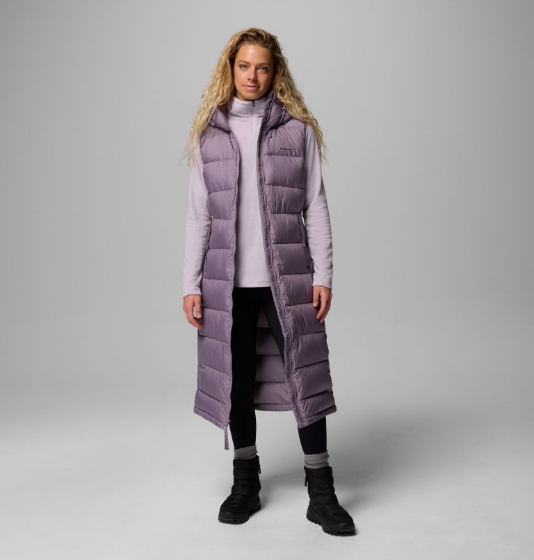 Pike Lake II Long Vest | 554 | XL, Color: Shale Purple, image 5