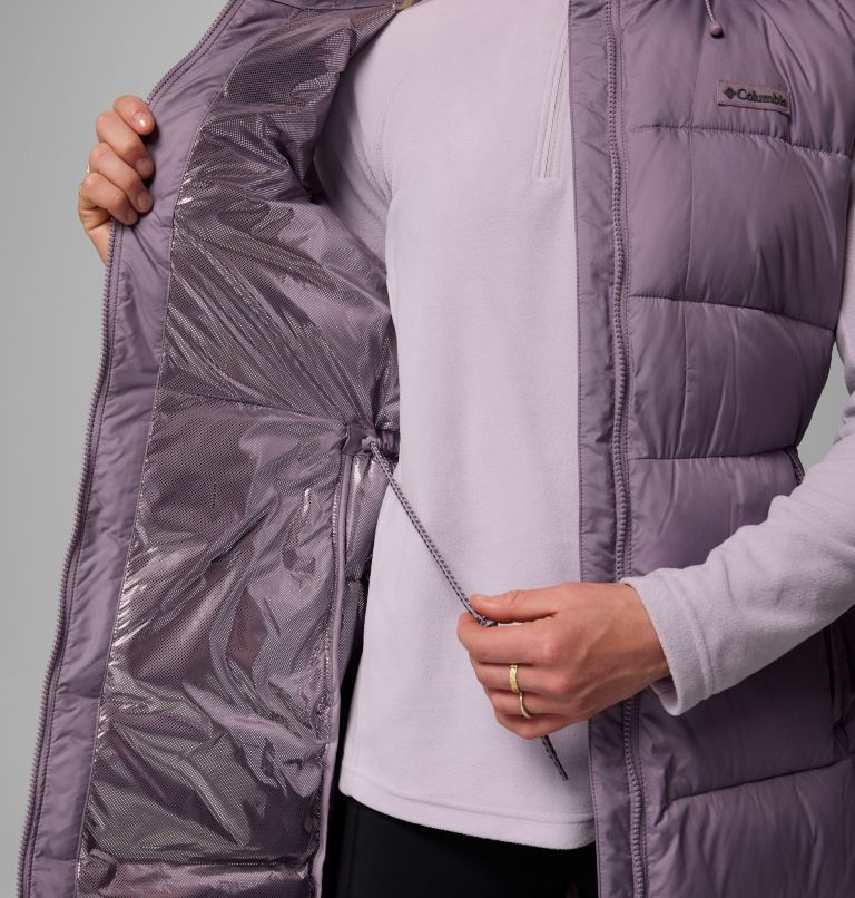 Pike Lake II Long Vest | 554 | XL, Color: Shale Purple, image 8