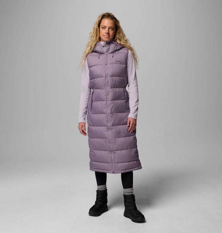Pike Lake II Long Vest | 554 | XL, Color: Shale Purple, image 1