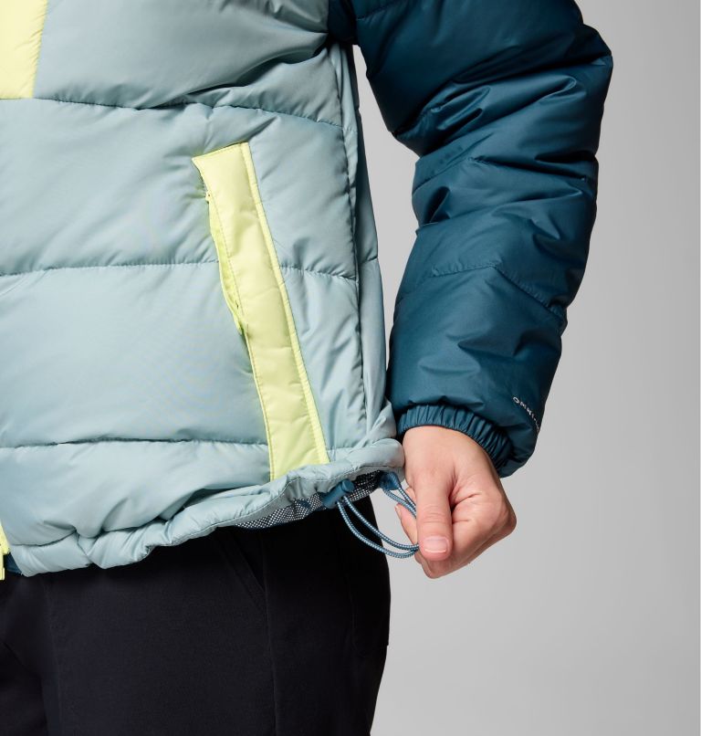 Women's Pike Lake Jacket, Color: Crushed Blue, Everblue, Citron Haze, image 8