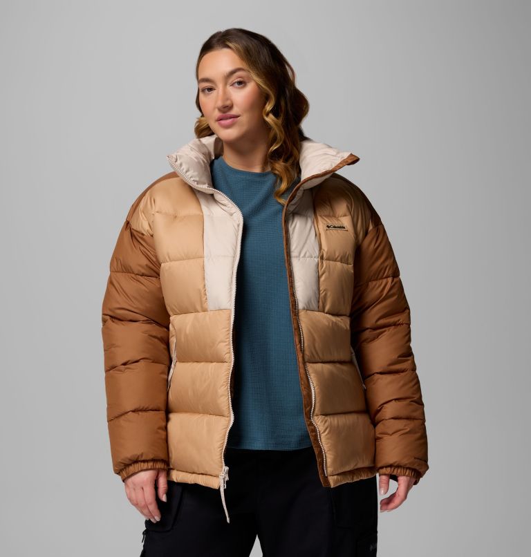 Women's Pike Lake Jacket - Plus Size, Color: Canoe, Camel Brown, Dark Stone, image 5