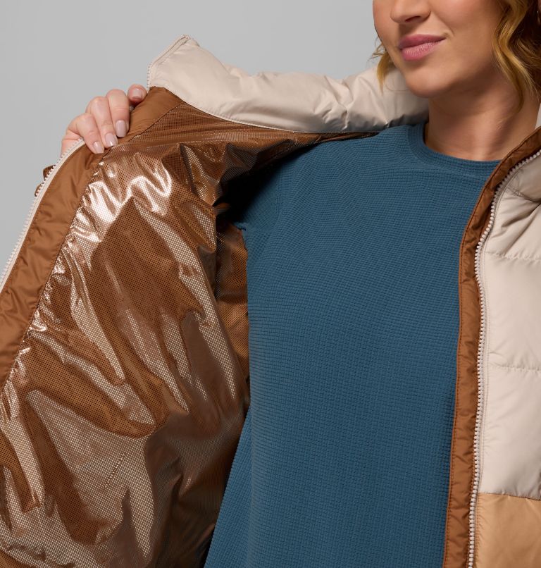 Women's Pike Lake Jacket - Plus Size, Color: Canoe, Camel Brown, Dark Stone, image 6
