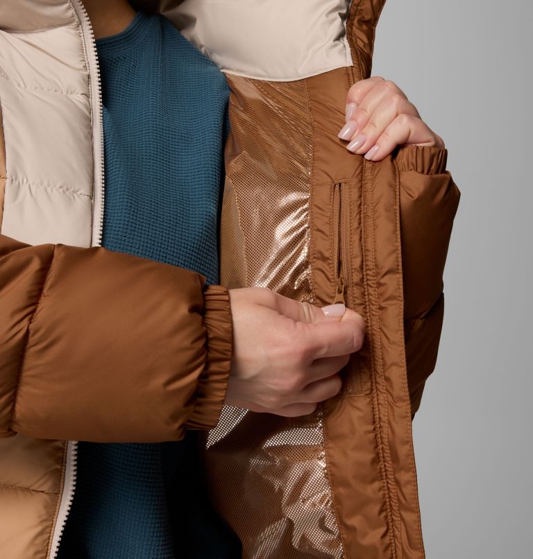 Women's Pike Lake Jacket - Plus Size, Color: Canoe, Camel Brown, Dark Stone, image 7