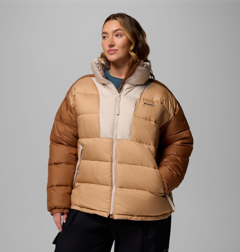 Women's Pike Lake Jacket - Plus Size, Color: Canoe, Camel Brown, Dark Stone, image 1