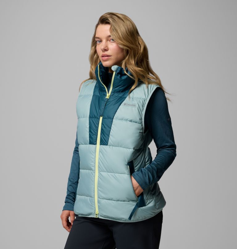 Chaleco acolchado y aislante Pike Lake III para mujer, Color: Crushed Blue, Everblue, image 4