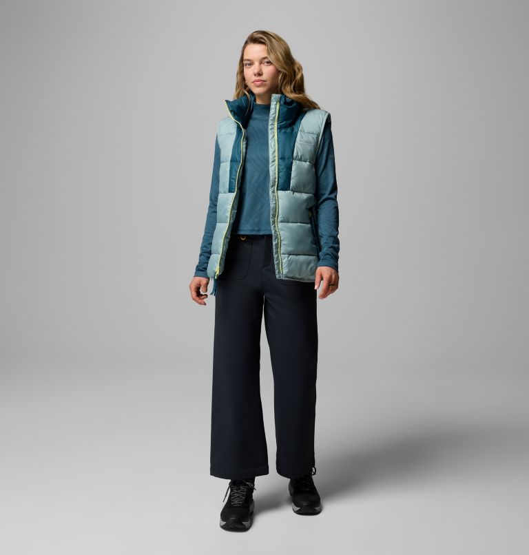 Chaleco acolchado y aislante Pike Lake III para mujer, Color: Crushed Blue, Everblue, image 2