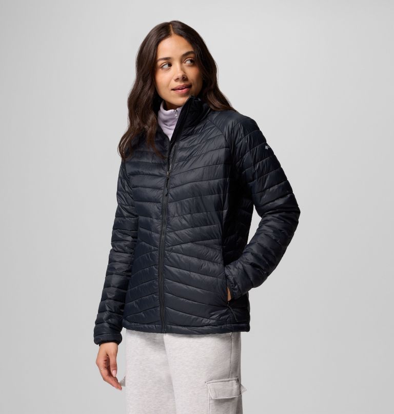 Women's Powder Pass Jacket, Color: Black, image 5