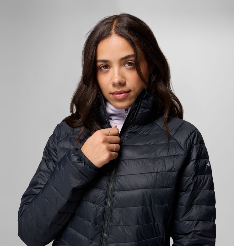 Women's Powder Pass Jacket, Color: Black, image 6