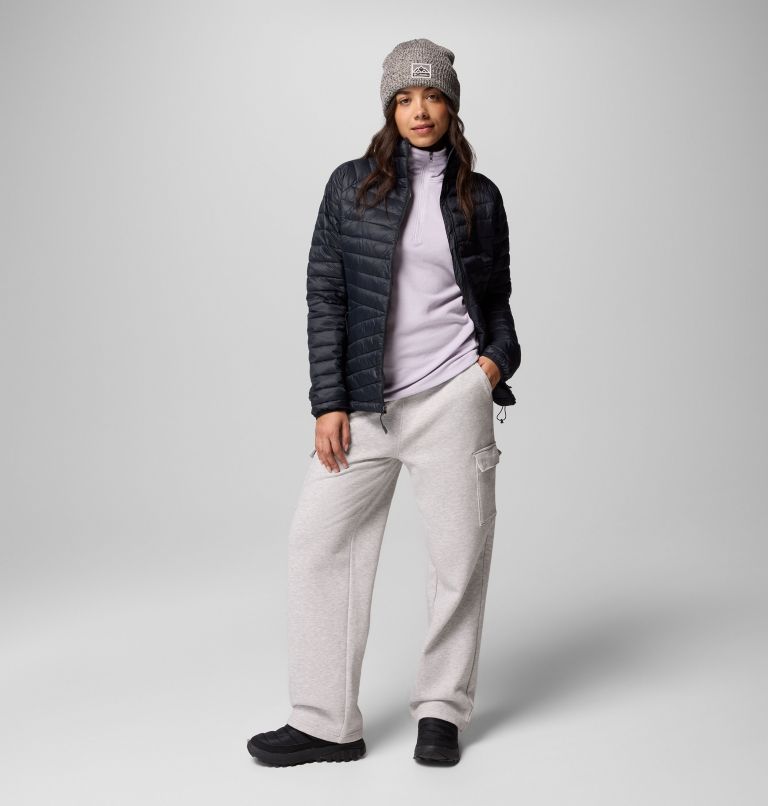 Women's Powder Pass Jacket, Color: Black, image 2
