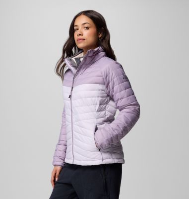 Women's Powder Pass Jacket, Color: Lavender Pearl, Shale Purple, image 8