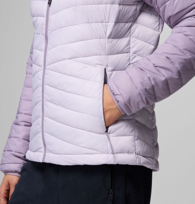 Powder Pass Jacket | 551 | M, Color: Lavender Pearl, Shale Purple, image 7