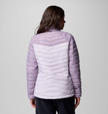 Women's Powder Pass Jacket, Color: Lavender Pearl, Shale Purple, image 7