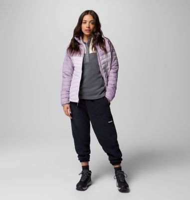 Women's Powder Pass Jacket, Color: Lavender Pearl, Shale Purple, image 6