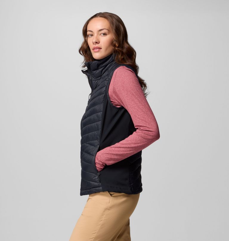 Women's Powder Pass III Hybrid Vest, Color: Black, image 4