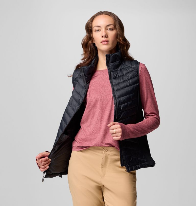 Women's Powder Pass III Hybrid Vest, Color: Black, image 5