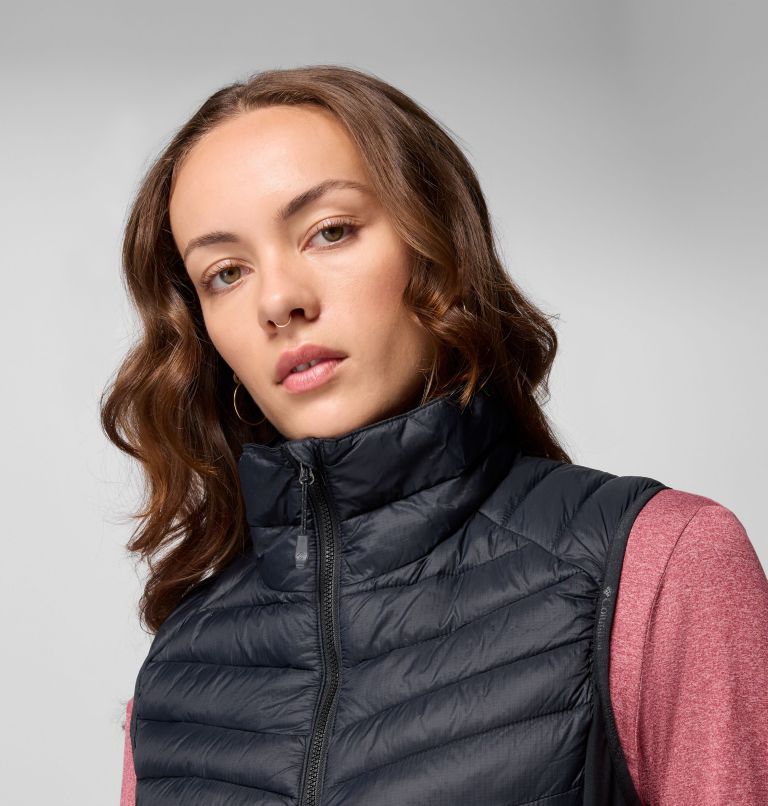 Women's Powder Pass III Hybrid Vest, Color: Black, image 6
