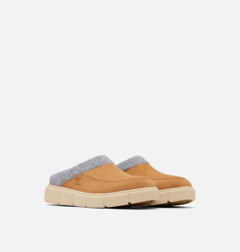 SOREL EXPLORER III Men's Mule, Color: Tawny Buff, Gum 17, image 2