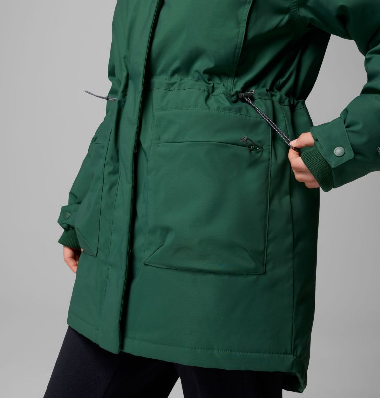 Women's Harmony Falls Parka, Color: Rain Forest, image 5