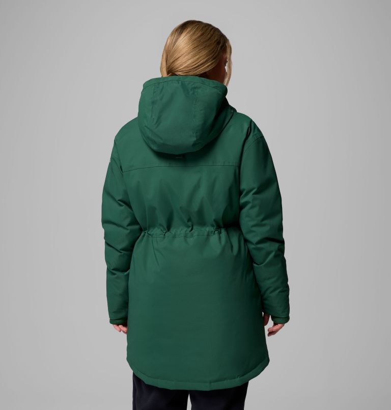 Women's Harmony Falls Parka, Color: Rain Forest, image 2
